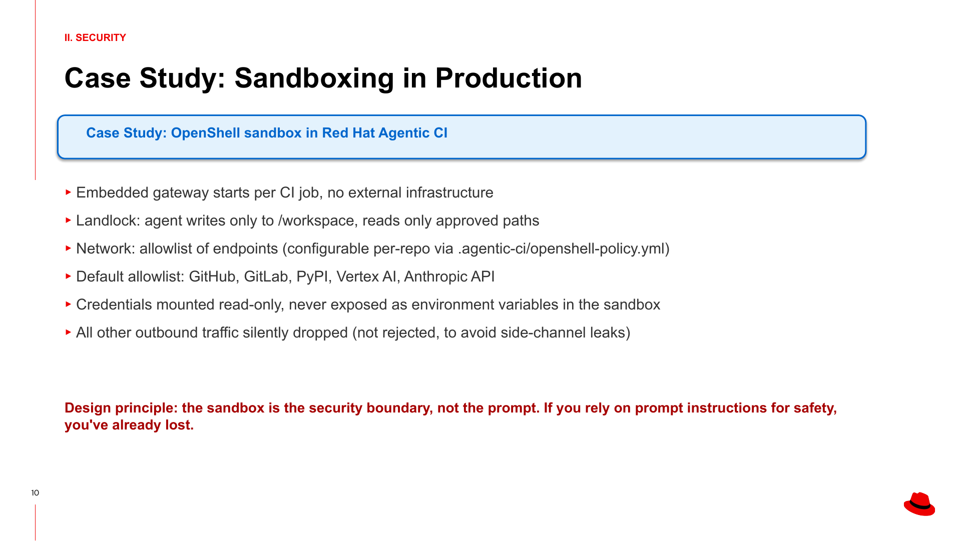Original presentation slide 10 of 22