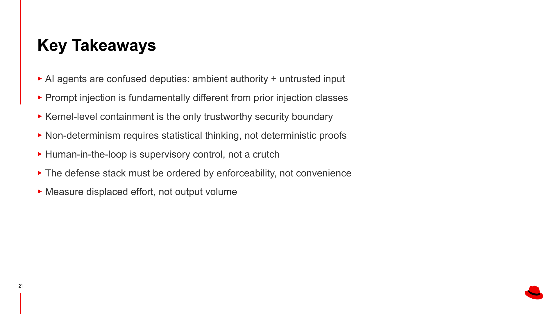 Original presentation slide 21 of 22